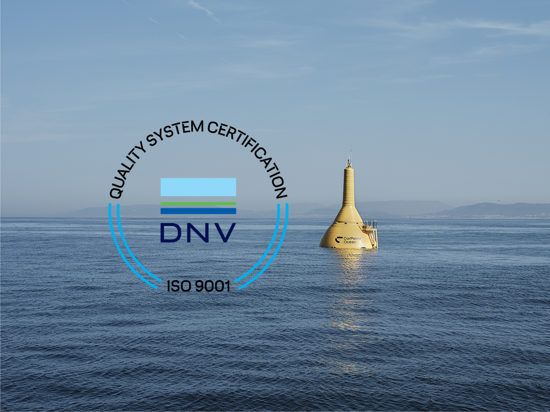 CorPower Ocean secures DNV Quality Certification