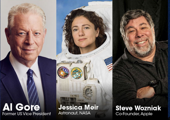 Al Gore, Steve Wozniak and NASA astronaut to headline Scandinavia’s largest tech event, Tech Arena