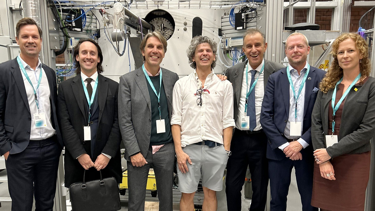 ITER executives visit NFG during Fusion Energy Forward, Stockholm