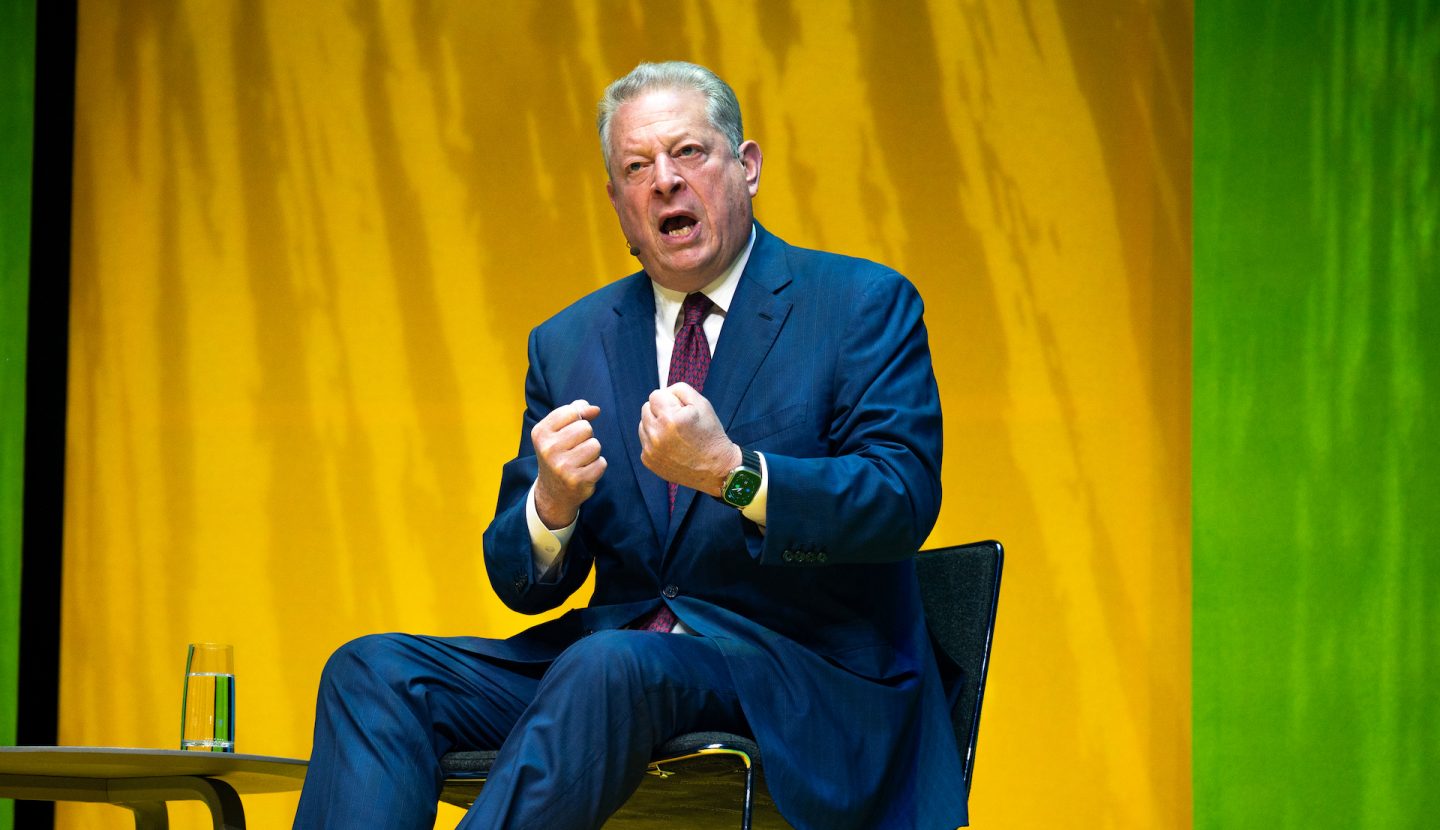 I came here to recruit you - Al Gore's message to Stockholm during impassioned speech at Tech Arena 2024